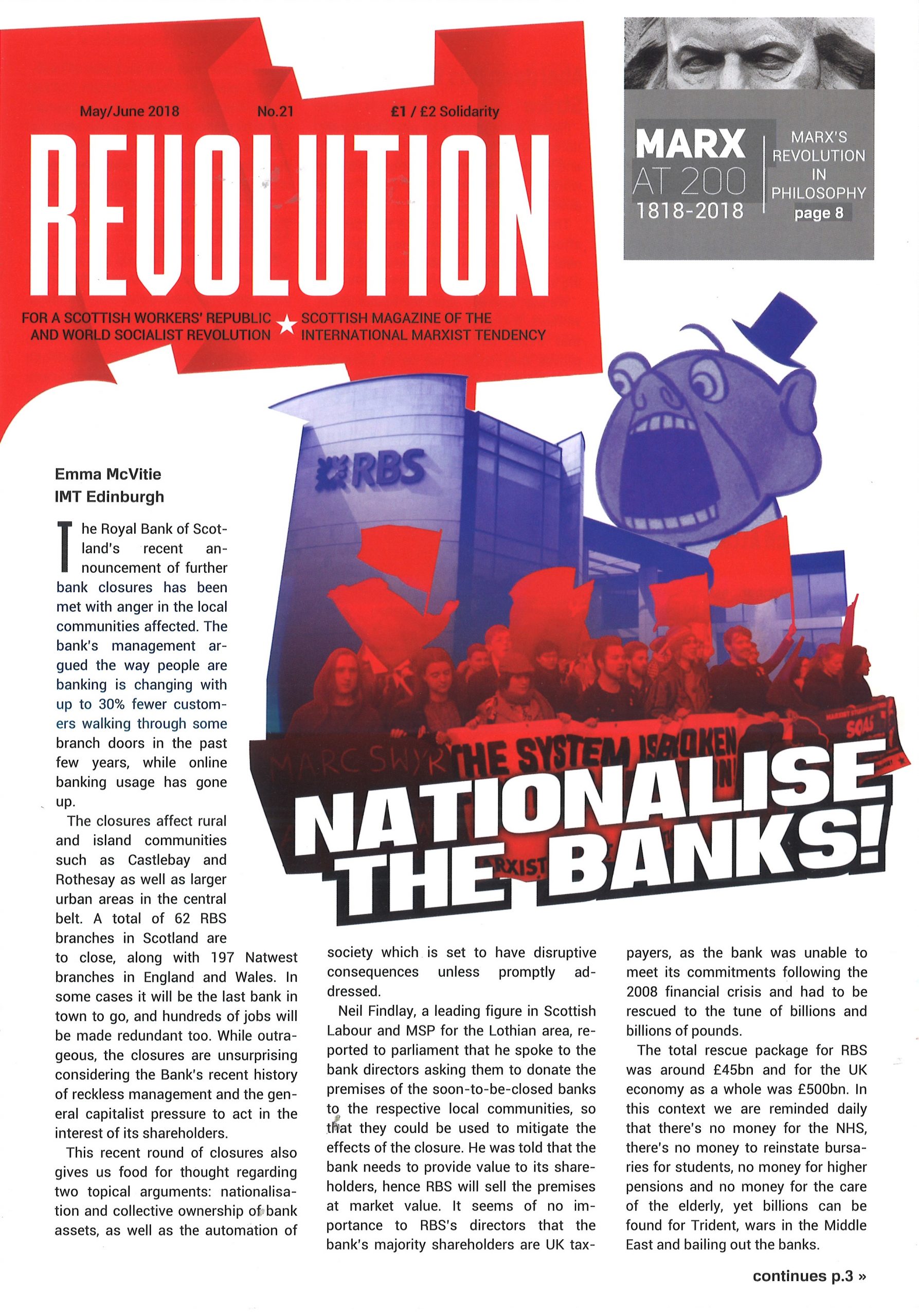 Revolution: Scottish Magazine of the International Marxist Tendency