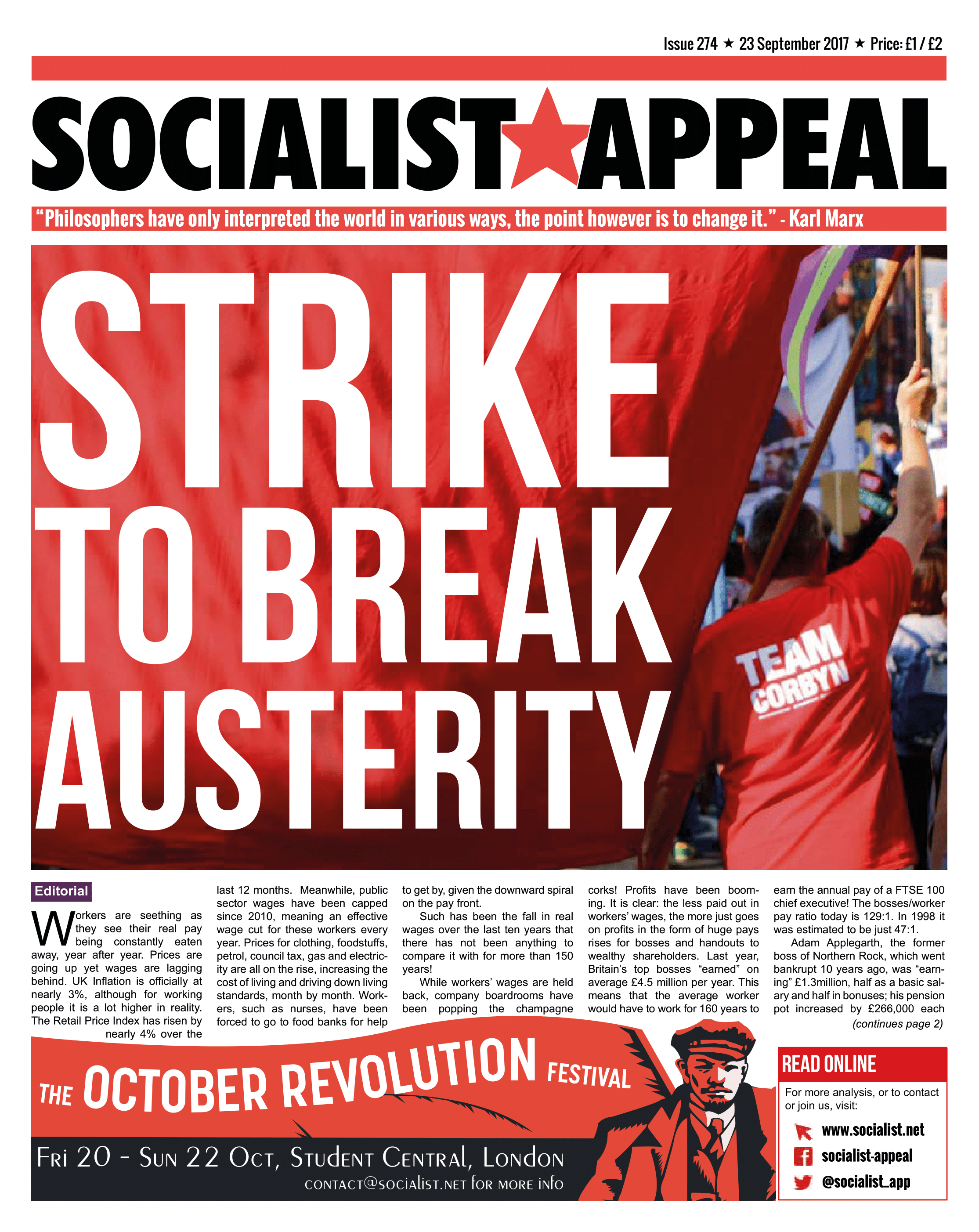 Socialist Appeal Digital Issue 274