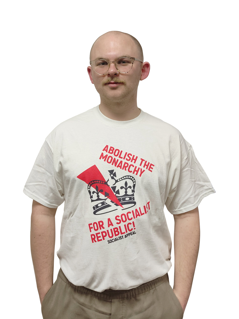 Abolish the Monarchy T-shirts